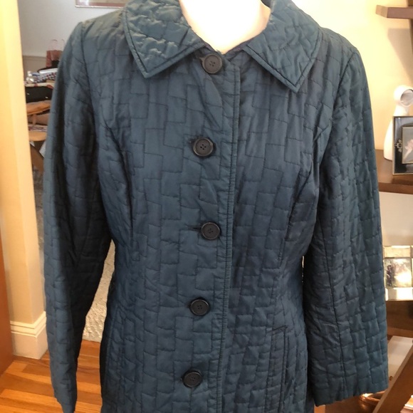 Vintage The Alligator blue winter/rain coat. Size M - Picture 3 of 9